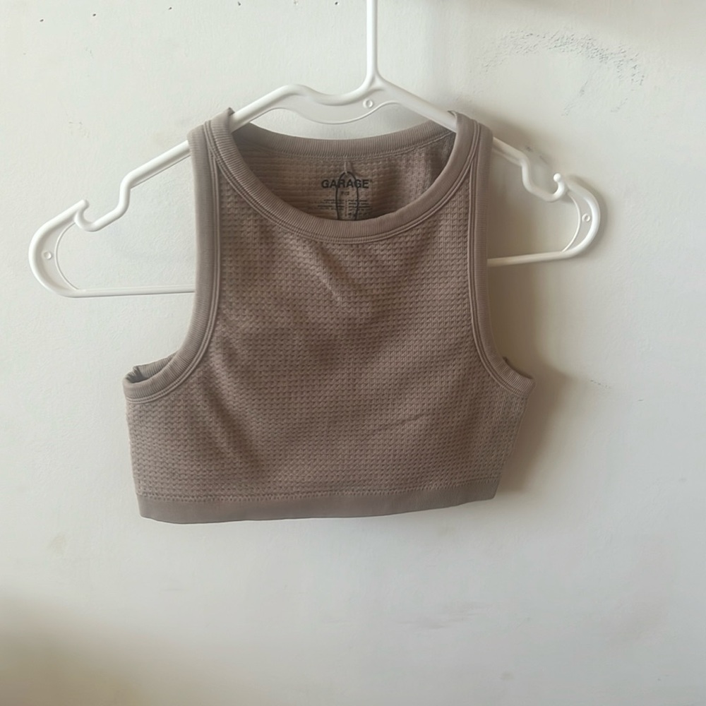 garage halter top